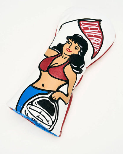 Range Girl Driver Cover - Red / White: Red/White / O/S