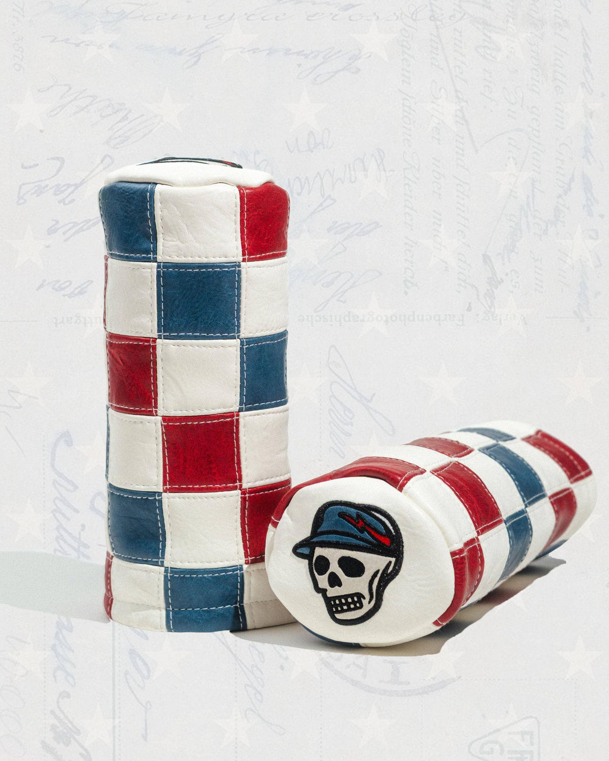 USA Checkered Barrel Hybrid - Red / White / Blue: Multi / O/S