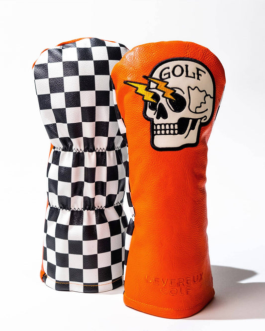 Shocker Skull Driver Cover - Orange: Multi / O/S