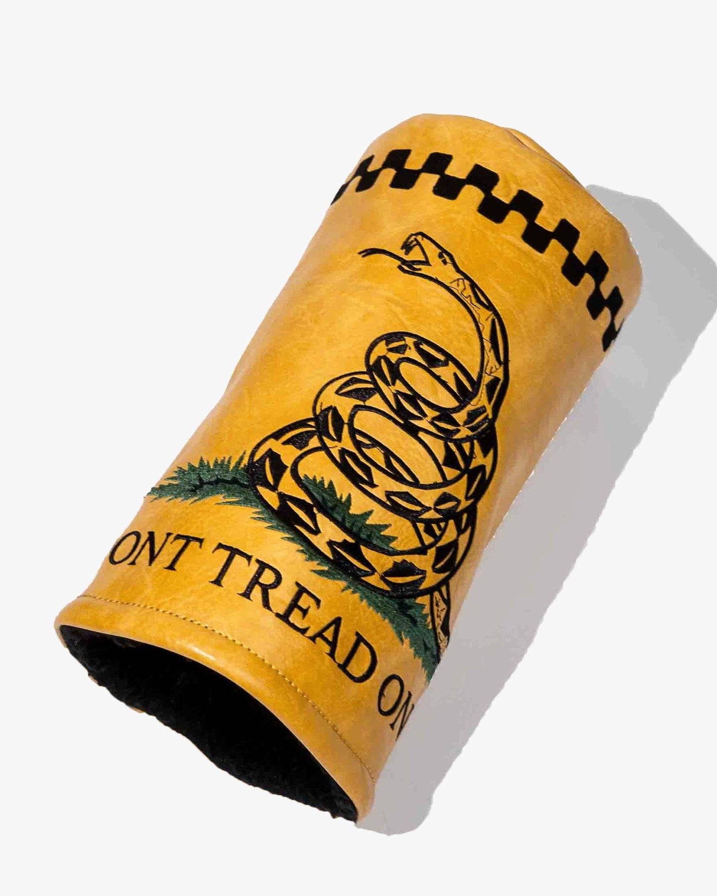 Dont Tread on Me Barrel Driver Cover - Yellow: Yellow / O/S