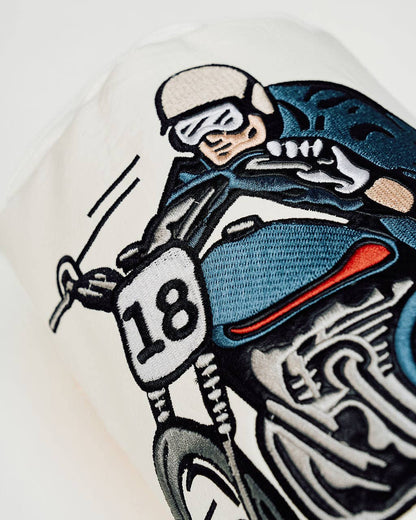 Check Sidecar Driver Barrel - Blue / White: Blue / White / O/S