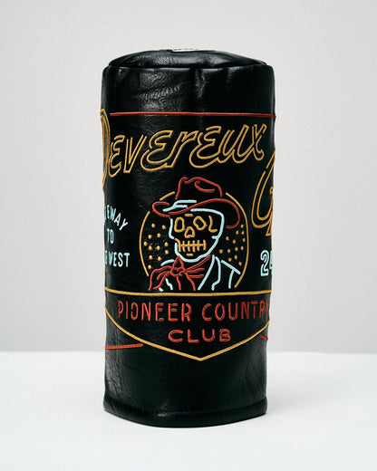 Neon Sign Driver Barrel Cover - Black: Black / O/S