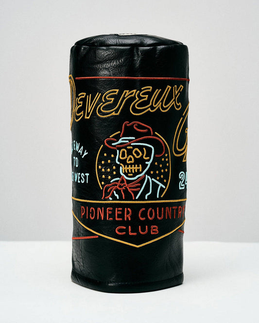 Neon Sign Driver Barrel Cover - Black: Black / O/S