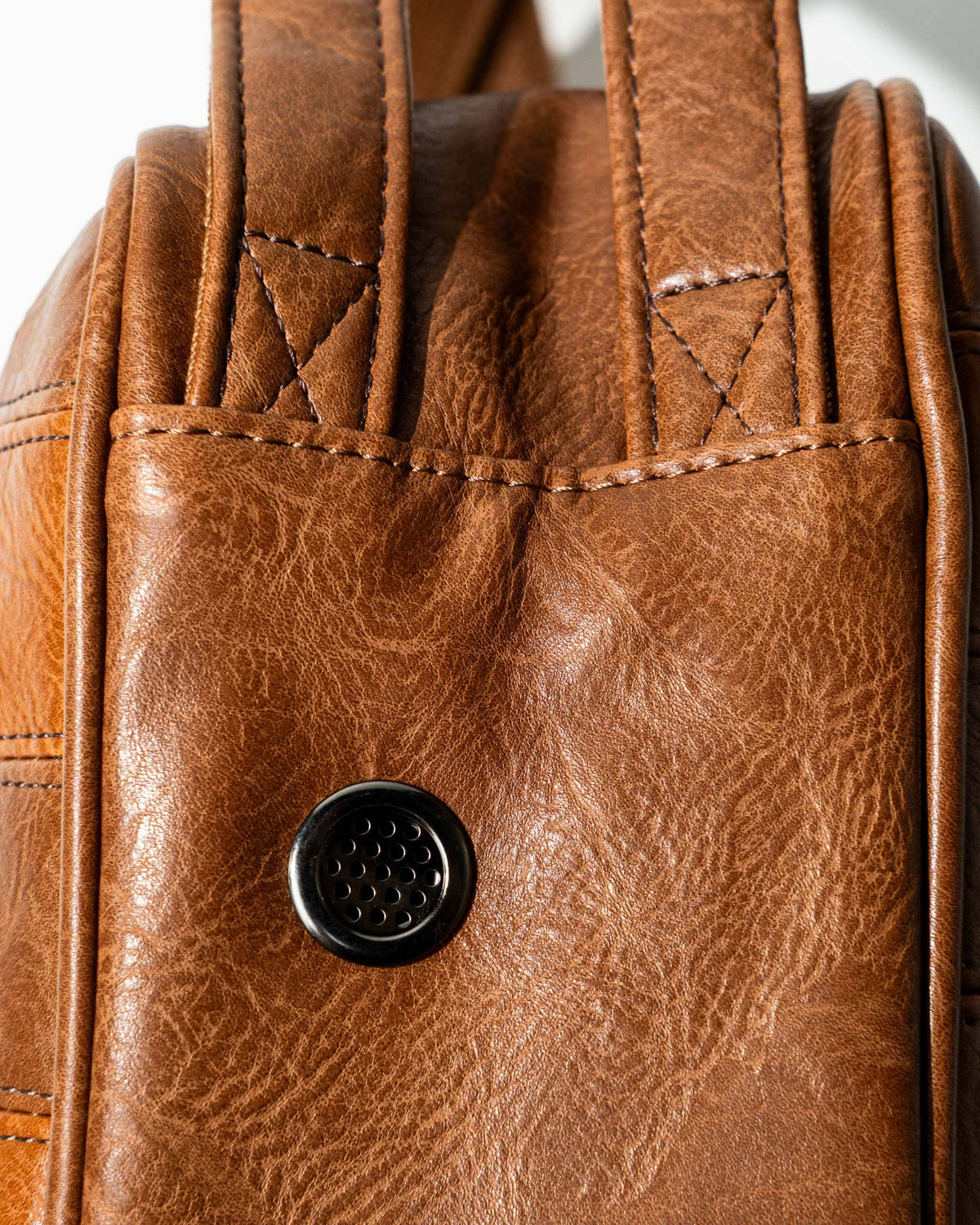 Checkered Shoe Bag - Tan: Tan / O/S