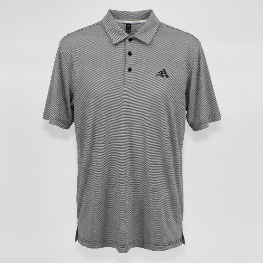 Adidas Golf Ottoman Stripe Polo Shirt Size XL