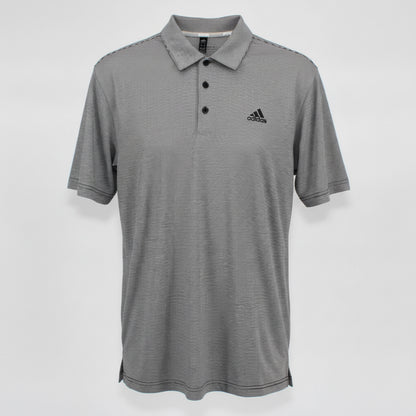 Adidas Golf Ottoman Stripe Polo Shirt Size XL