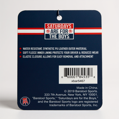 Barstool Saturdays Are For The Boys Driver Headcover