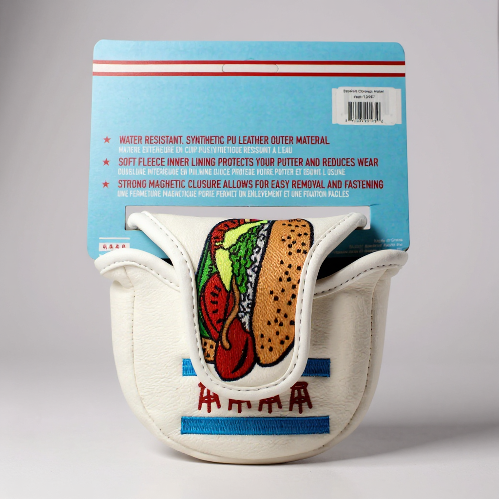Barstool Sports Chicago Mallet Putter Cover