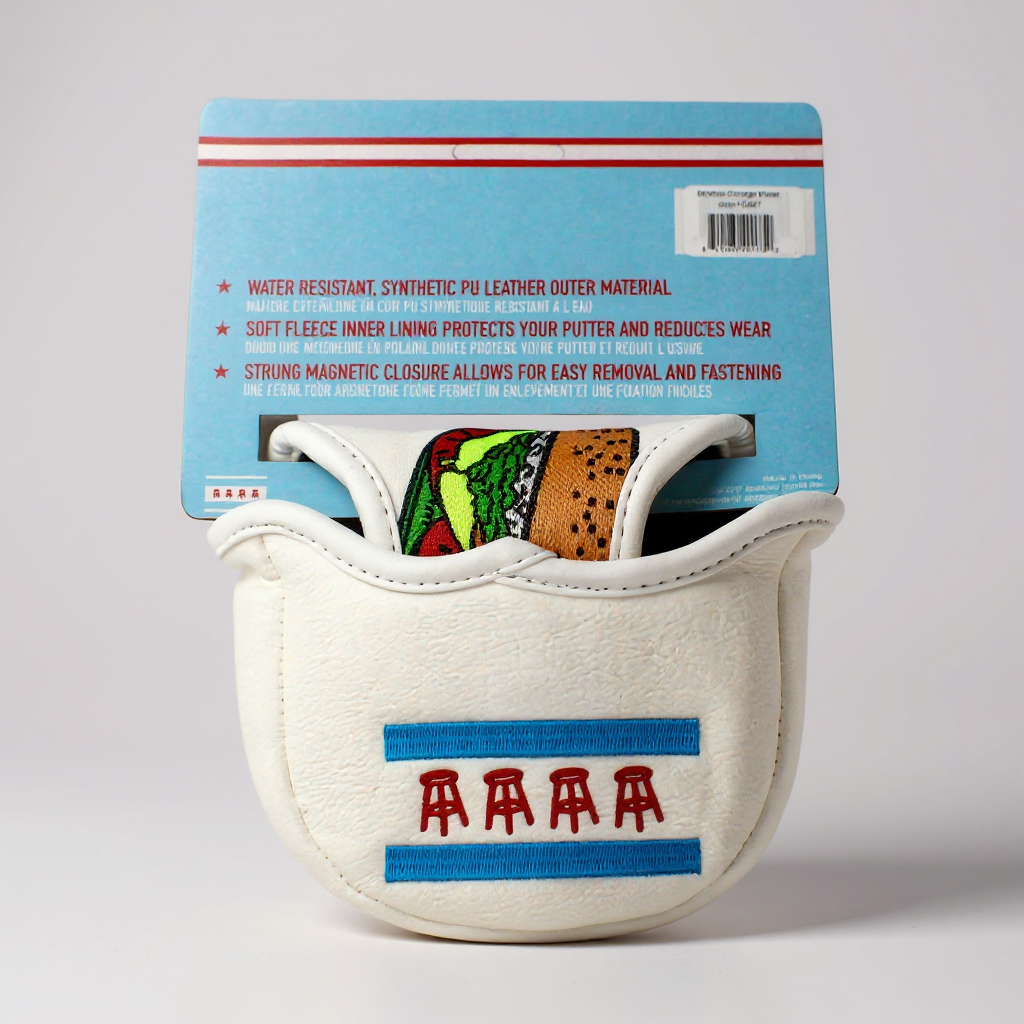 Barstool Sports Chicago Mallet Putter Cover